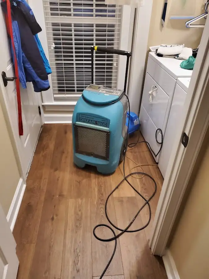Commercial dehumidifier deployed for Flood Damage Cleanup in Carencro